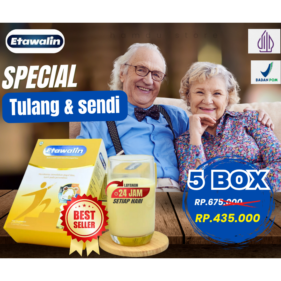 

Etawalin 5 Box - Susu Etawa Premium Cegah Pengapuran Tulang, Nyeri Sendi dan Rematik