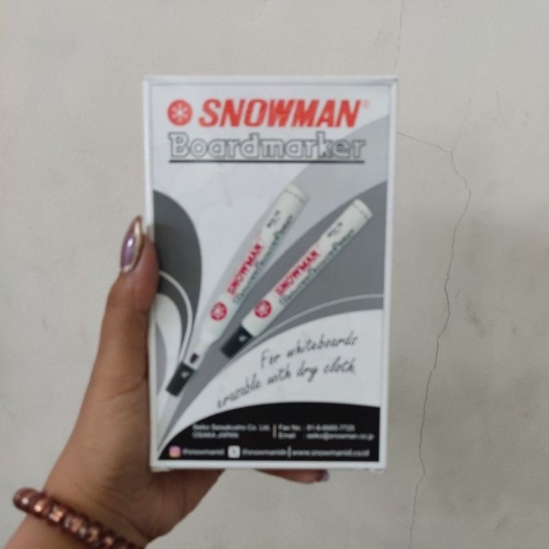

Spidol Snowman boardmarker