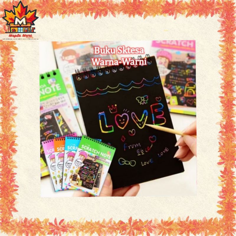 

MM - Buku Sketsa Warna-Warni