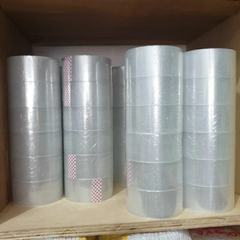 

Lakban bening 2 inc 45 mm 90 yard