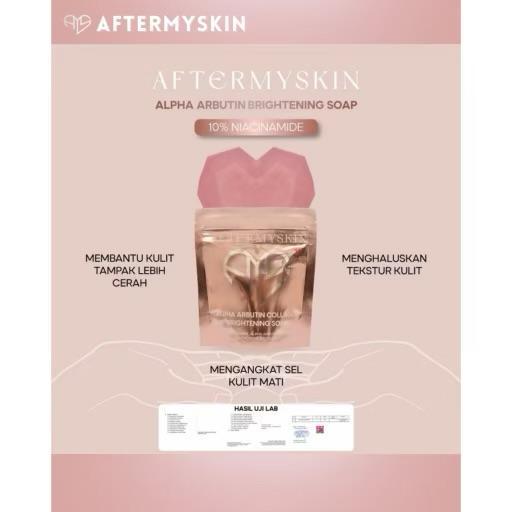 afterskin/ afterskin soap/ afterskin official/ afterskin alpha arbutin/ sabun/ afterskin original