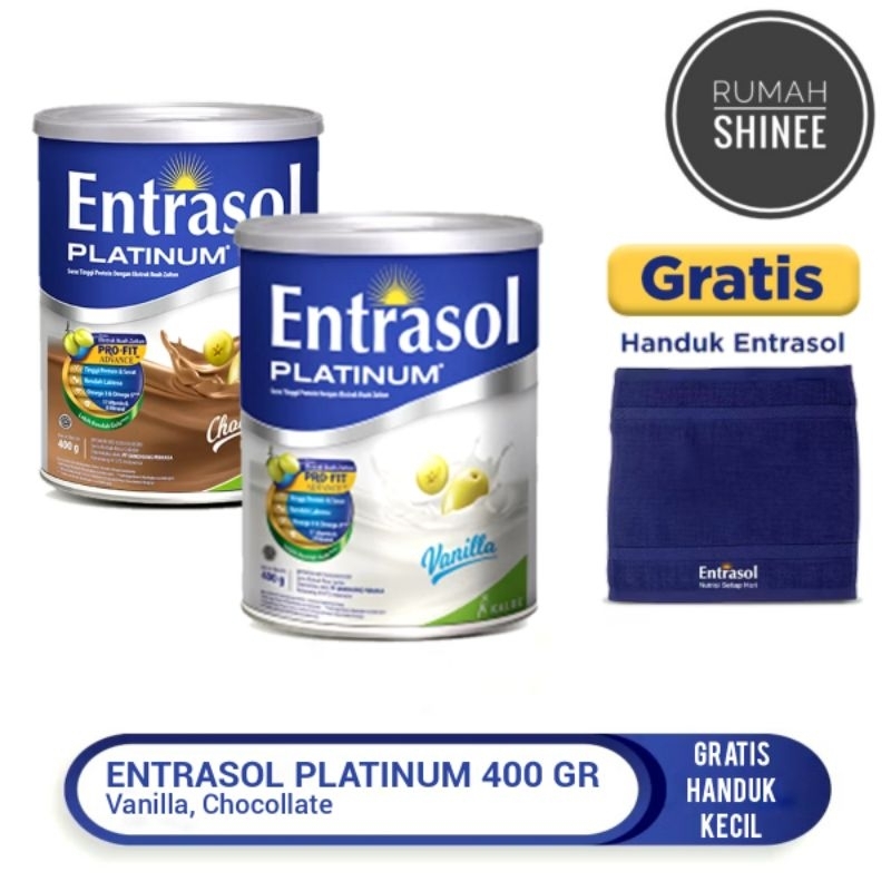 

ENTRASOL PLATINUM 400 GR FREE HANDUK KECIL