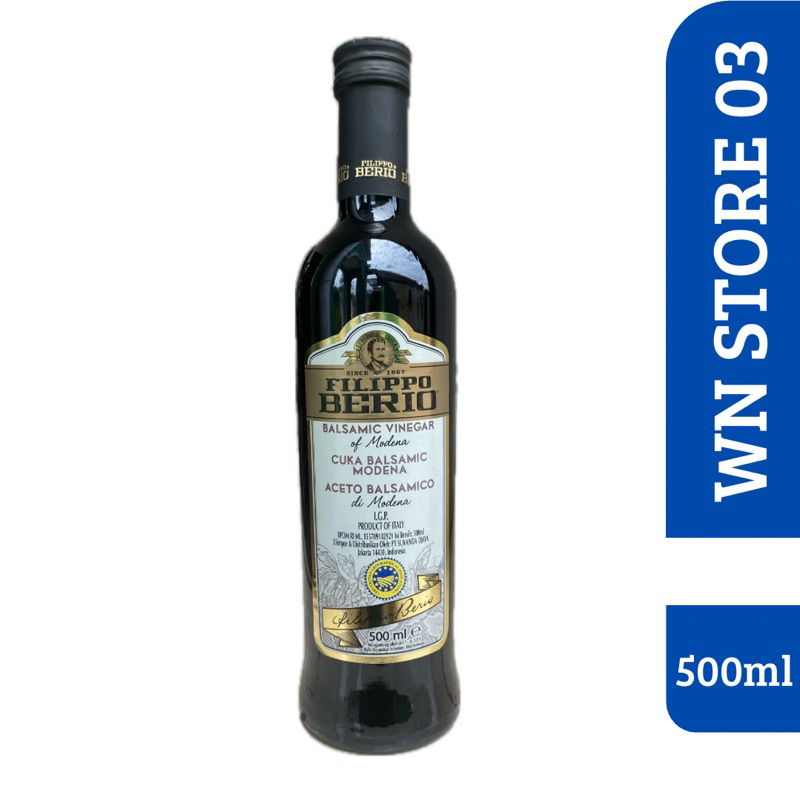 

FILIPPO BERIO BALSAMIC VINEGAR - cuka anggur pekat 500ml