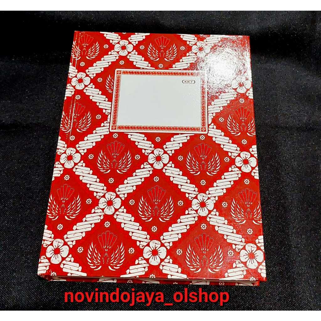

RB BUKU HARD COVER KWARTO KIKY 300 LEMBAR / BUKU KAS / BUKU KEUANGAN