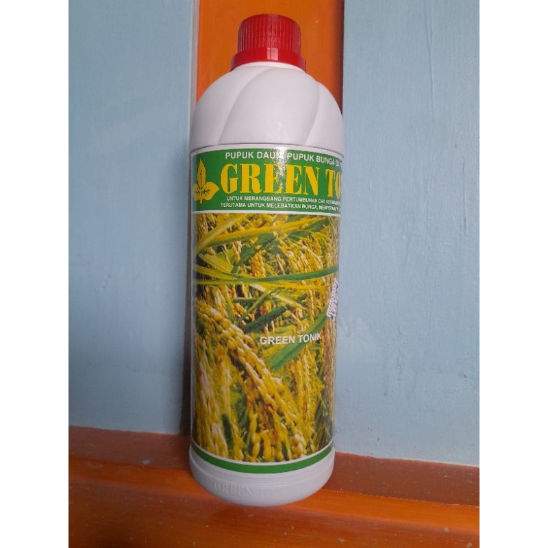 PUPUK CAIR GREEN TONIK PUPUK DAUN CAIR KEMASAN KHUSUS UNTUK PADI