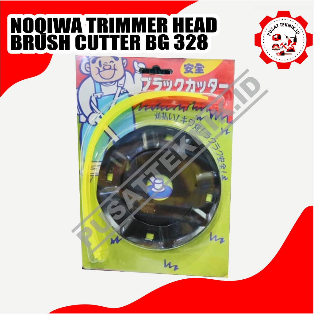 TRIMMER HEAD NOQIWA / DAITO BG328 DUDUKAN NYLON MESIN POTONG RUMPUT DAITO NOQIWA BG 328