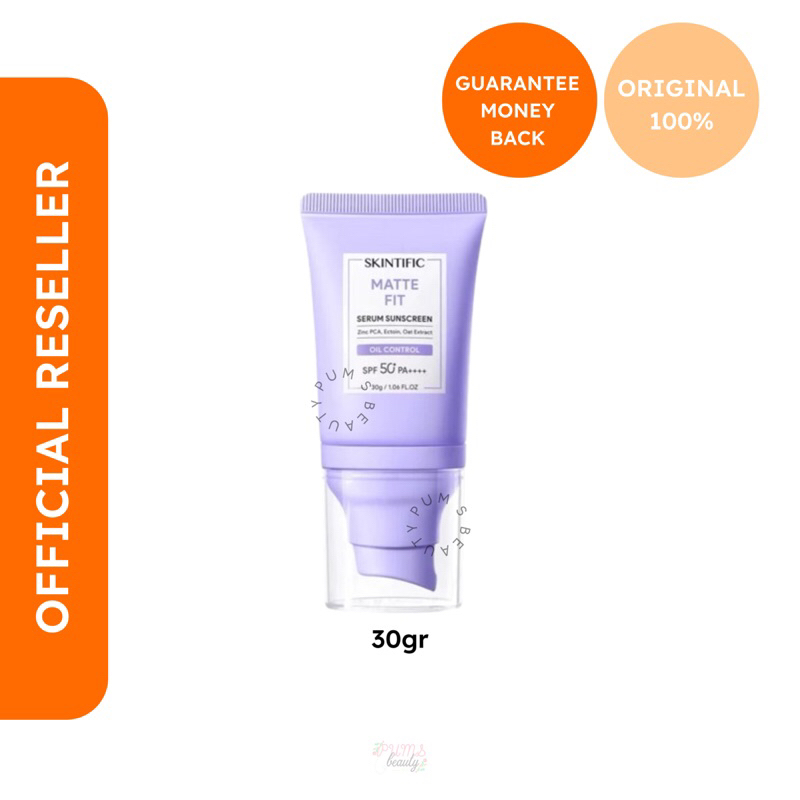 SKINTIFIC - Matte Fit Serum Sunscreen Original | 30gr