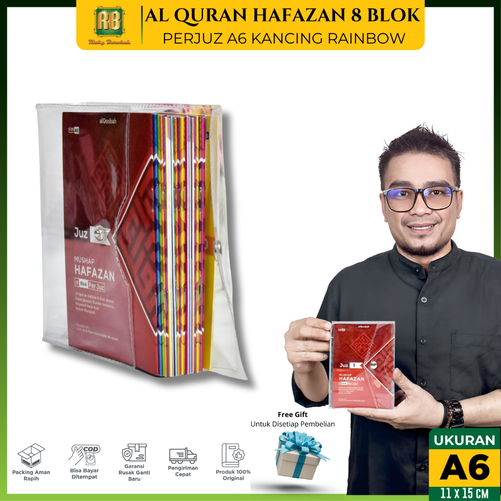 Alquran Mushaf Hafazan Perjuz Perjus A6 isi 30 Buku Al Quran Hafalan Per Juz Saku Mini Kecil Al Qur 