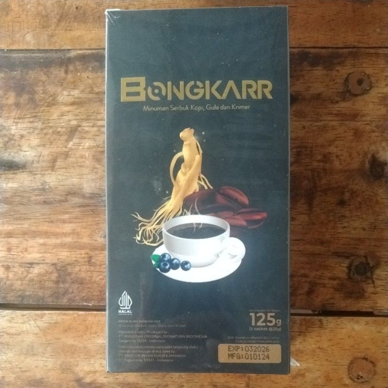 

bongkarro minuman serbuk kopi gula dan krimer harga 1 box 5sacget @25gr