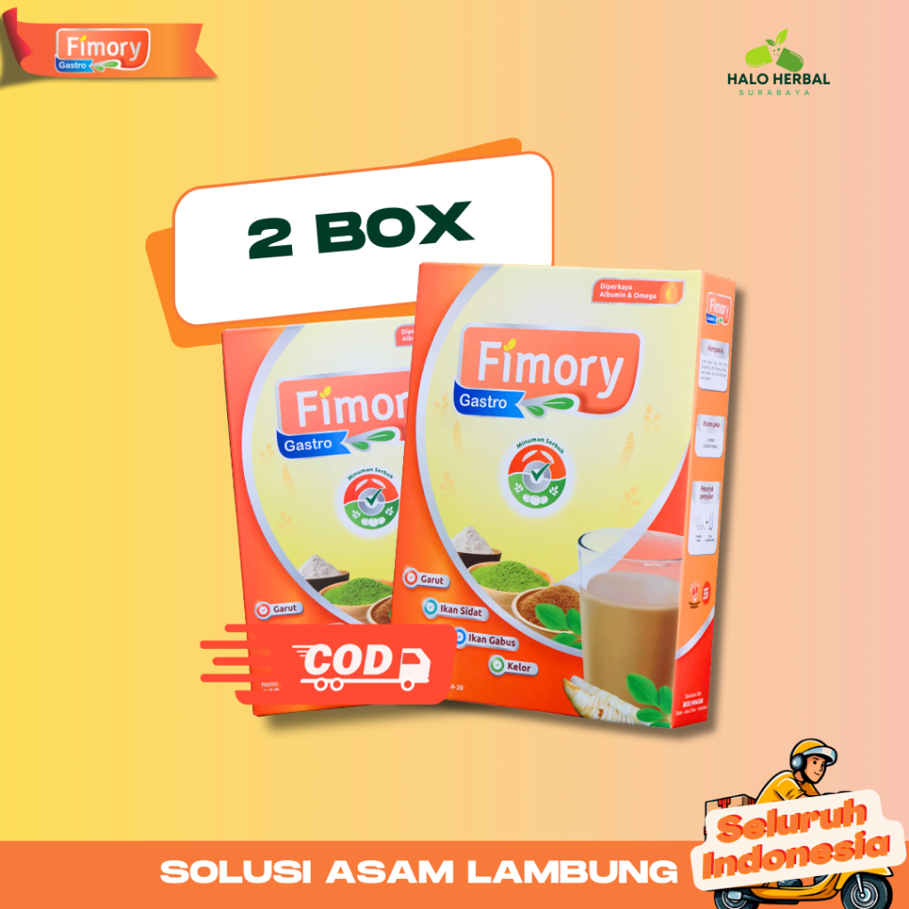 

Fimory Paket 2 BOX - Herbal Asam Lambung Kronis Maag Gerd Asli BPOM 100%