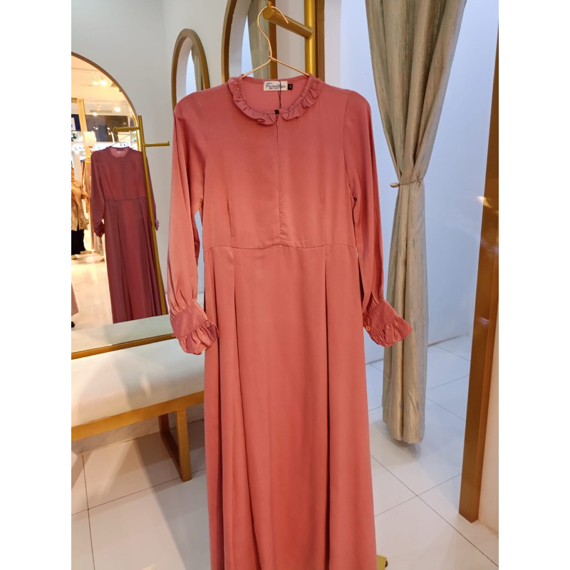 Fiorellya by dwee - Dress Maxmara - Dress Silk Wanita - Gamis Silk - Dress Bahan Maxmara Premium