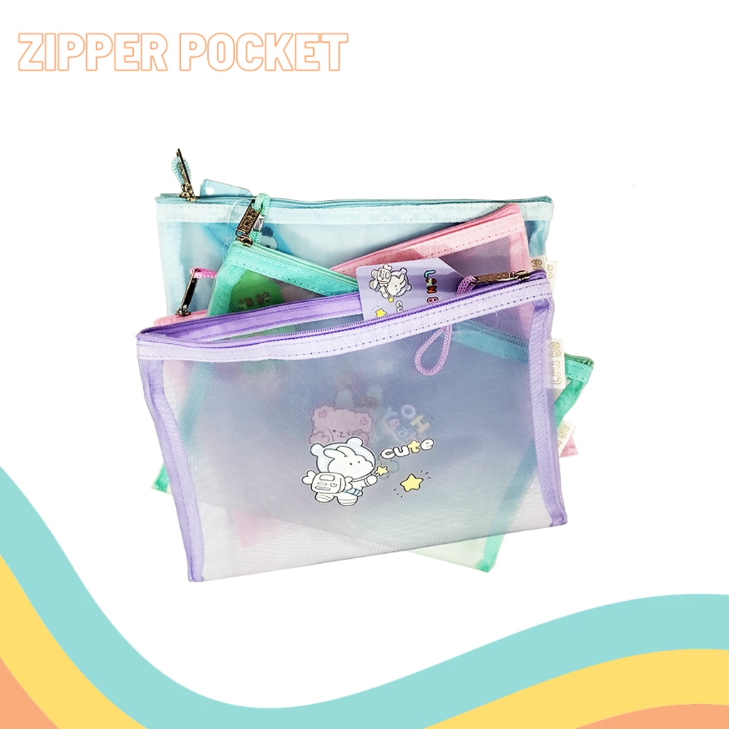 

ZIPPER BAG A5 LB-6203 (1 PCS)