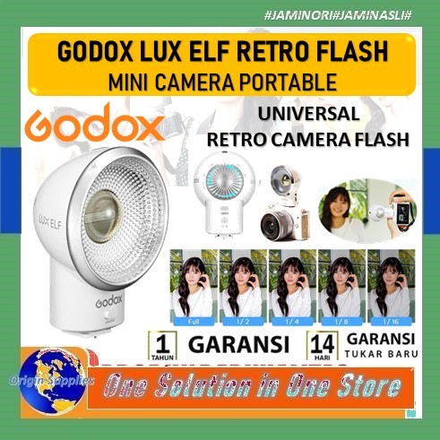 Godox Lux Elf Retro Camera Flash Godox Flash Kamera