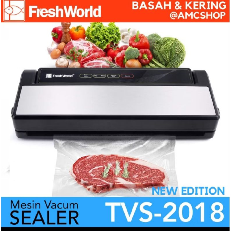 mesin vakum sealer makanan basah dan kering