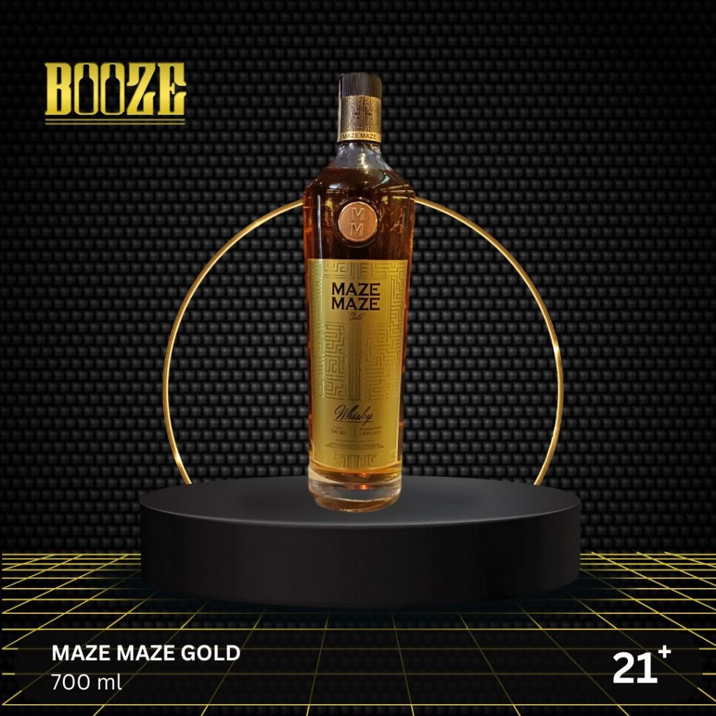 

Maze Gold 40% 700ml - Booze Surabaya