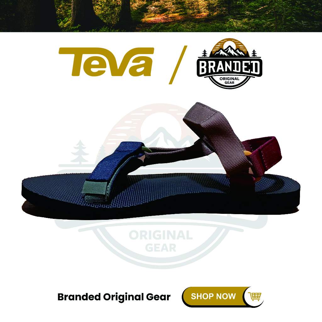 Teva Sandal Wanita Original Gear | Sandal Gunung Teva Women series Huricane terra Dactyl S/N 1004006