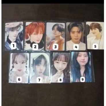 [BACA DESKRIPSI] PC UN OFFICIAL JISUNG, JUNGWON, JAEHYUN,JIHOON,WINMEL, HANPIT,REI,MINMOL