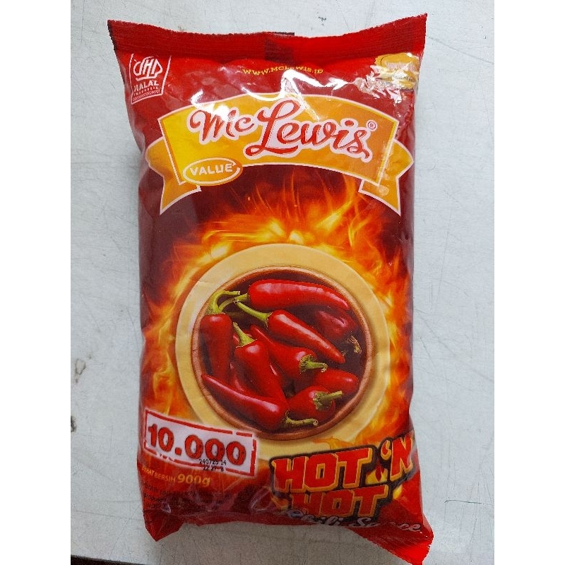 

Mc Lewis Hot n Hot 900g (Chili Sauce)
