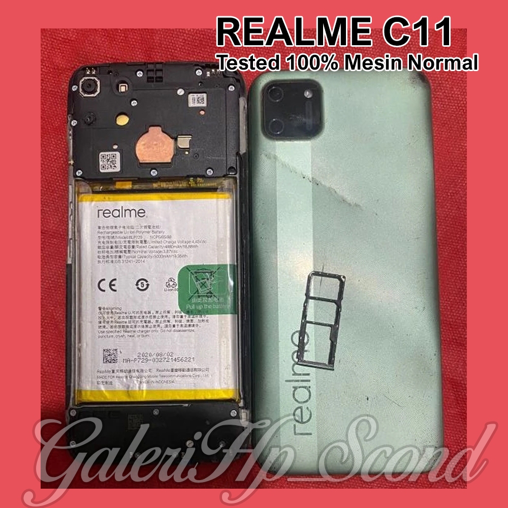 UNIT MESIN Realme 11c – Mesin Hidup Normal, 100% Sudah Tested Panggilan Masuk