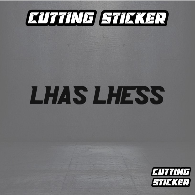 LHASS LHESS - Stiker Kata Kata Jawa