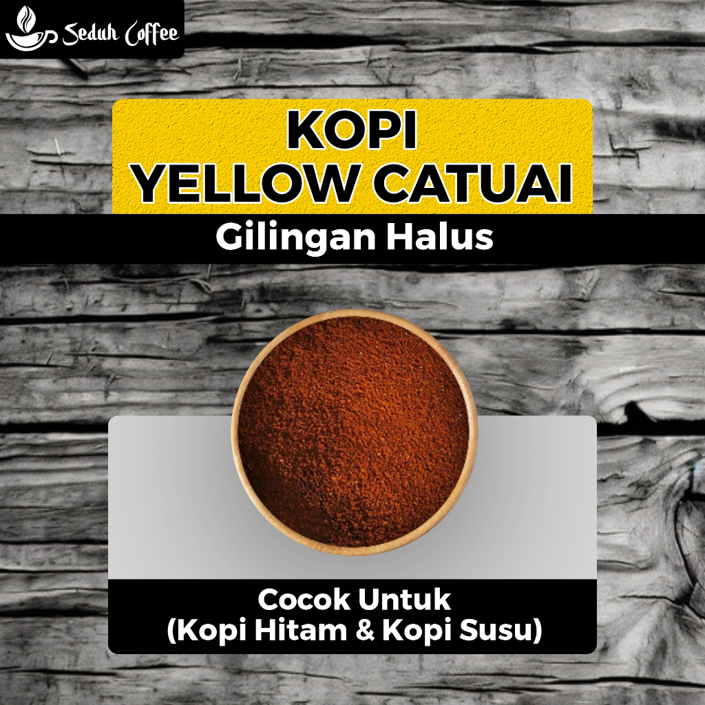 

SEDUH- Bubuk Kopi Yellow Catuai Premium 200gr