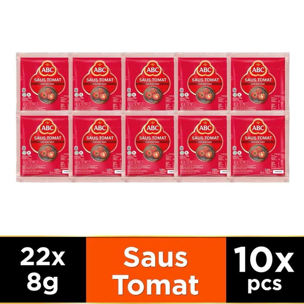 

ABC Saus Tomat 22x 8gr