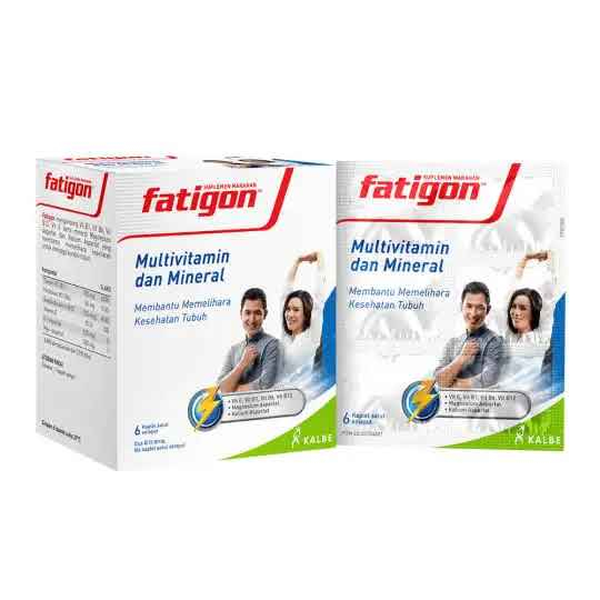 FATIGON 6 TABLET PUTIH & FATIGON SPIRIT 6 TABLET