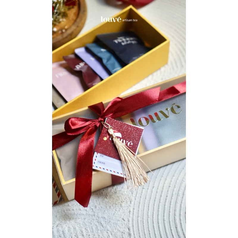 

SIGNATURE TEA POUCH - KADO HAMPERS ULTAH PARCEL HADIAH KADO GIFT