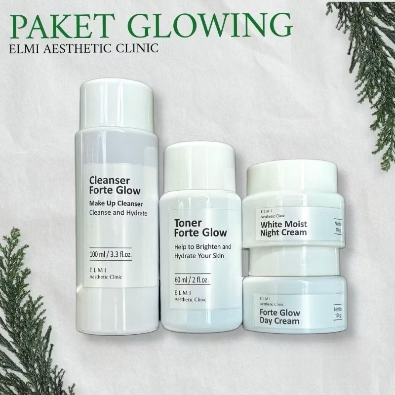 SPARKLE GLOW FORTE | PAKET WAJAH ELMI | PAKET WAJAH PEMUTIH | PAKET WAJAH FLEK TEBAL | PAKET WAJAH J