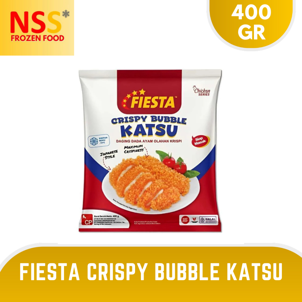 

FIESTA CRISPY BUBBLE KATSU 400 GR