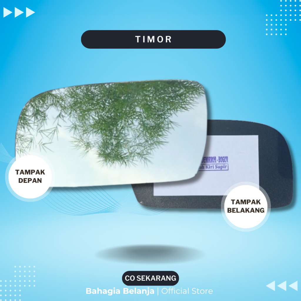 kaca spion Timor kia shepia timor kaca cembung refill tanpa kaca, kaca spion mobil timor TERBARU KAC