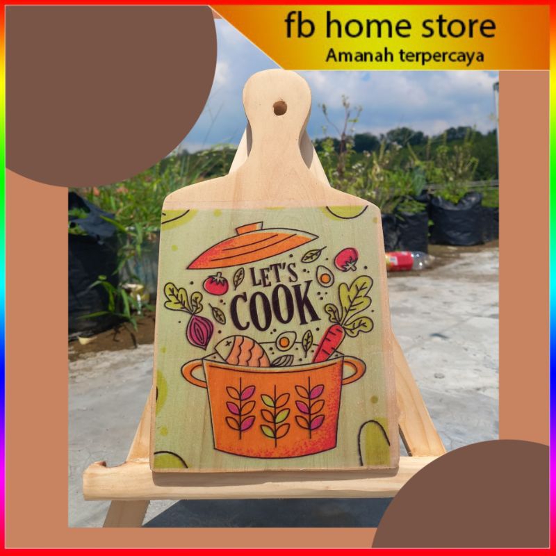 TALENAN KAYU/CHOOPING CUTTING BOARD/hiasan dekorasi dinding DAPUR /HIASAN DINDING UNIK