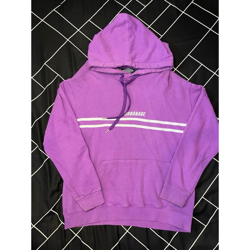 Preloved collection ( HOODIE URBANAGE PURPLE LIMITED )