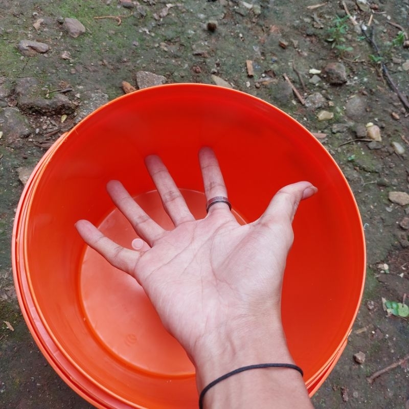 kolam Mini 5 liter, Bak baskom Mini Pond Guppy Cupang