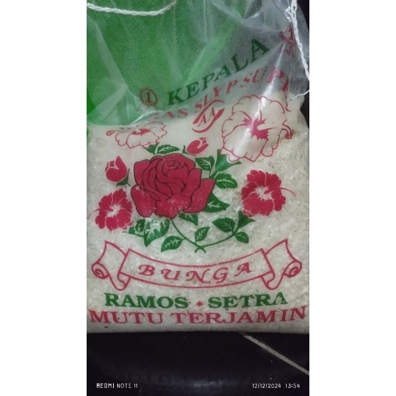 

BERAS RAMOS SETRA/ BERAS CAP BUNGA