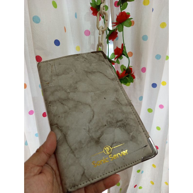 

sampul notes/dompet resep second