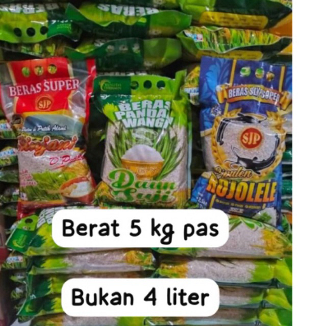 

PROMO !!! BERAS SUPER PREMIUM UK 5 KG PAS