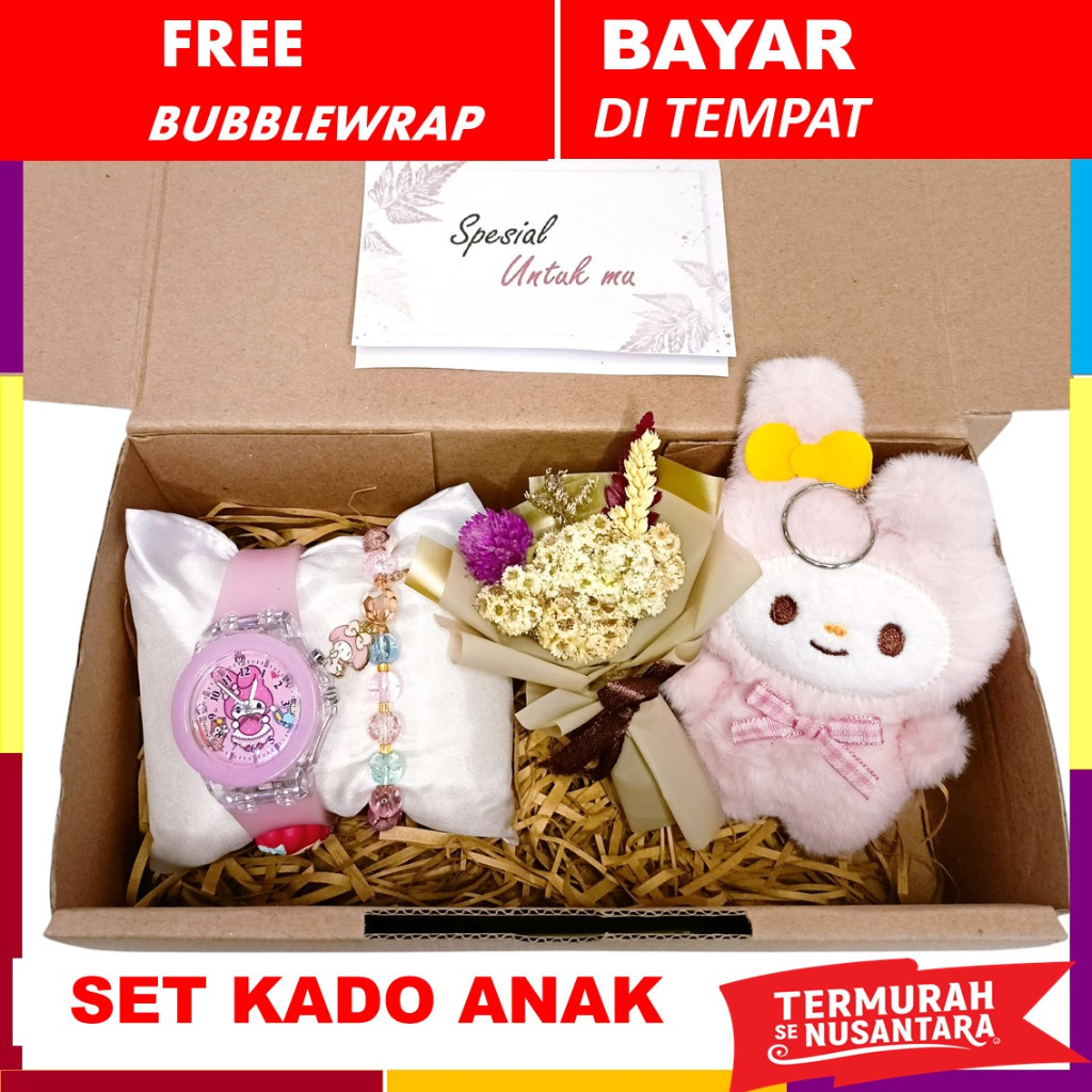 kado ulang tahun anak cewek 5 tahun ultah anak perempuan 4 5 6 7 8 9 10 11 12 tahun paket ulang tahu