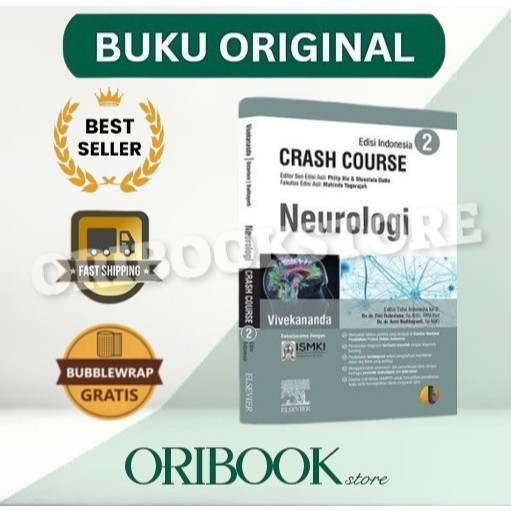 ORIGINAL CRASH COURSE NEUROLOGI EDISI 2 - YOGAJARAH