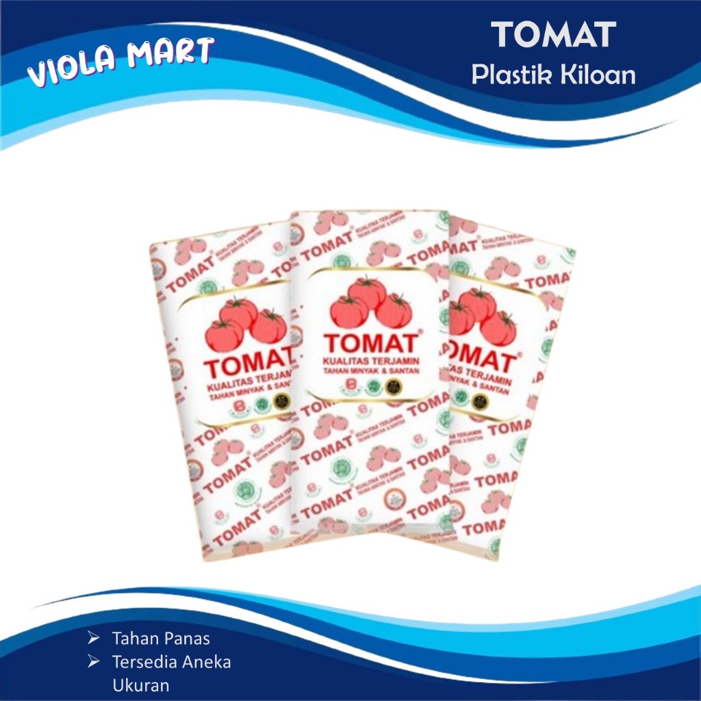 PLASTIK PE TOMAT KILOAN / Plastik Tahan Panas {Tersedia Harga Grosir}