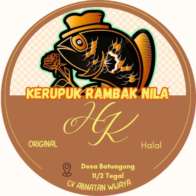 

Cemilan Kerupuk Rambak Nila Rasa Original