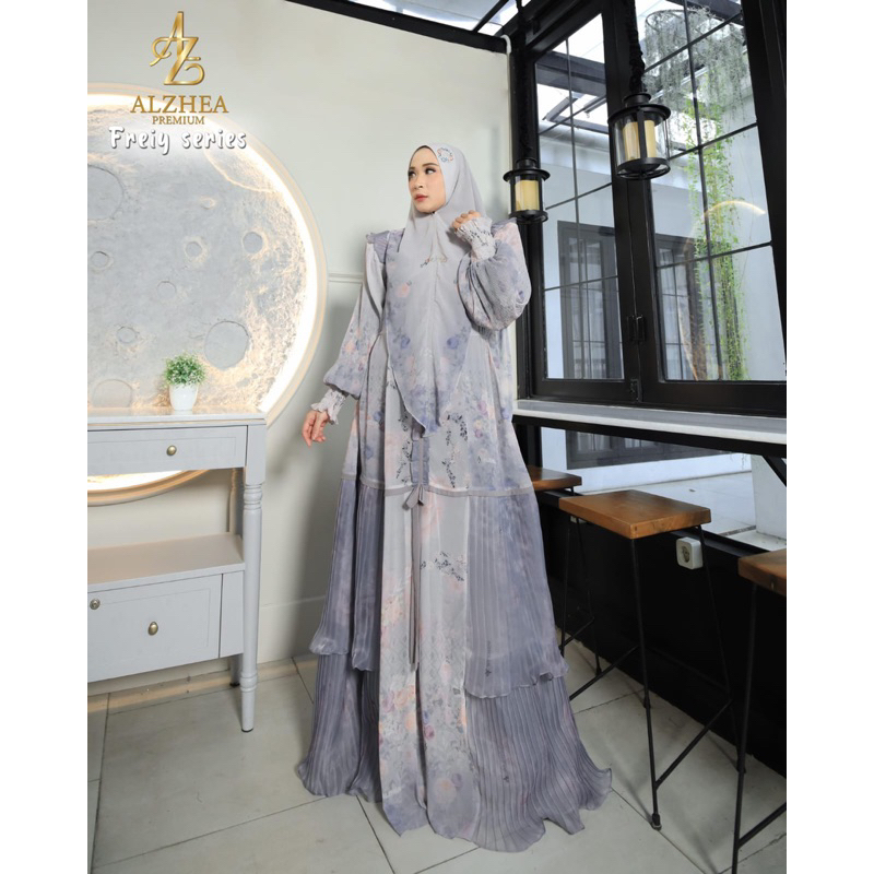 ready Gamis syari original by alzhea premium - gamis syari alzhea terbaru