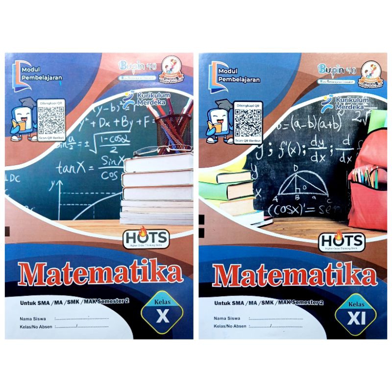 BUKU LKS BUPIN SMA SMK MATEMATIKA KELAS 10 11 SEMESTER 2 GENAP 2024/2025  KURIKULUM MERDEKA | PUSAT 