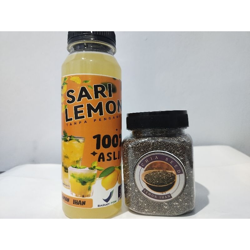 

Paket diet Sari lemon 250 ML & Chia Seed 200 ML