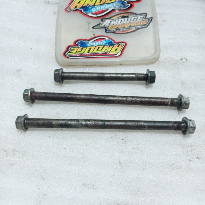 baut body mesin ke rangka ancer Honda NSR 150 R pnp RR Astra New SP FSX Oryginal second bekas