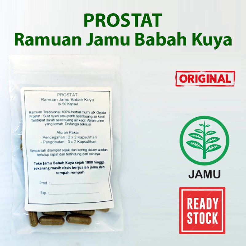 Prostat Ramuan Jamu Toko Babah Kuya