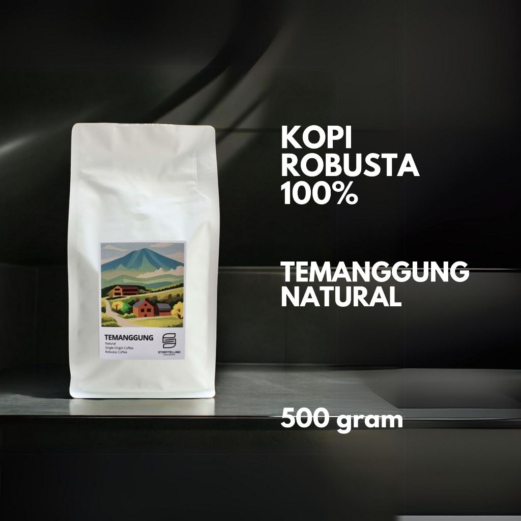 

Kopi Robusta 100% Temanggung coffee / 500 gram / biji atau bubuk