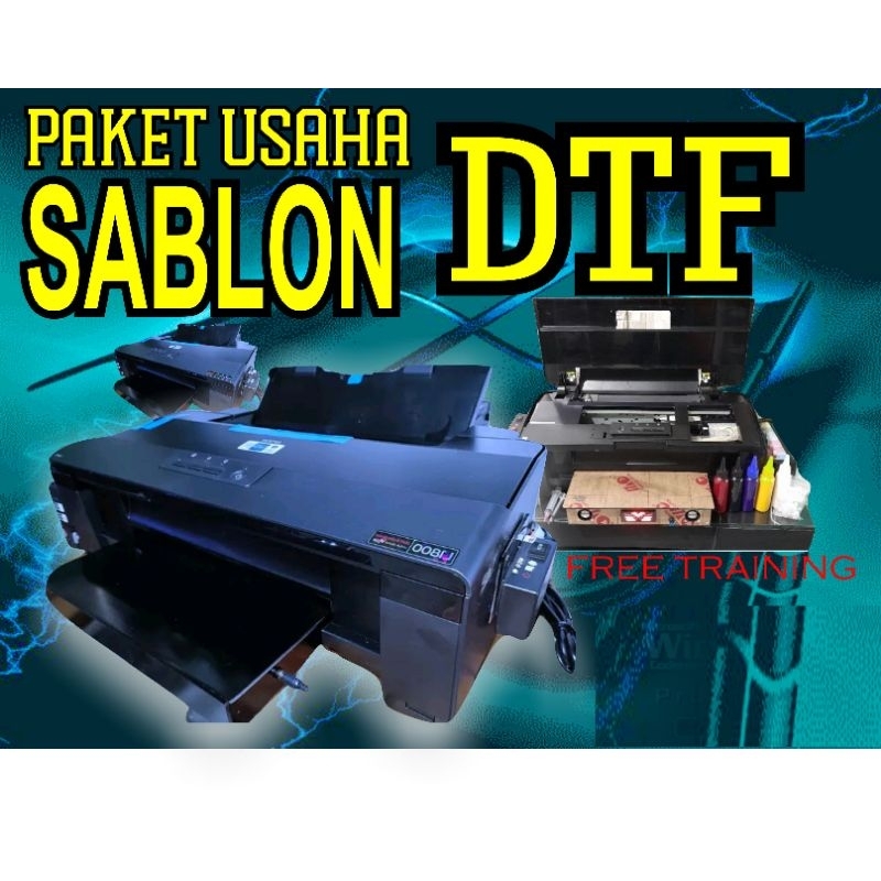 mesin Printer Dtf paket usaha sablon