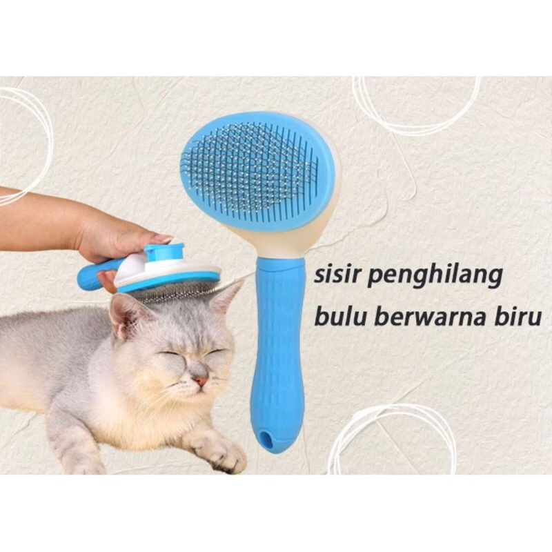 Sisir Bulu Sikat Bulu Kucing Anjing