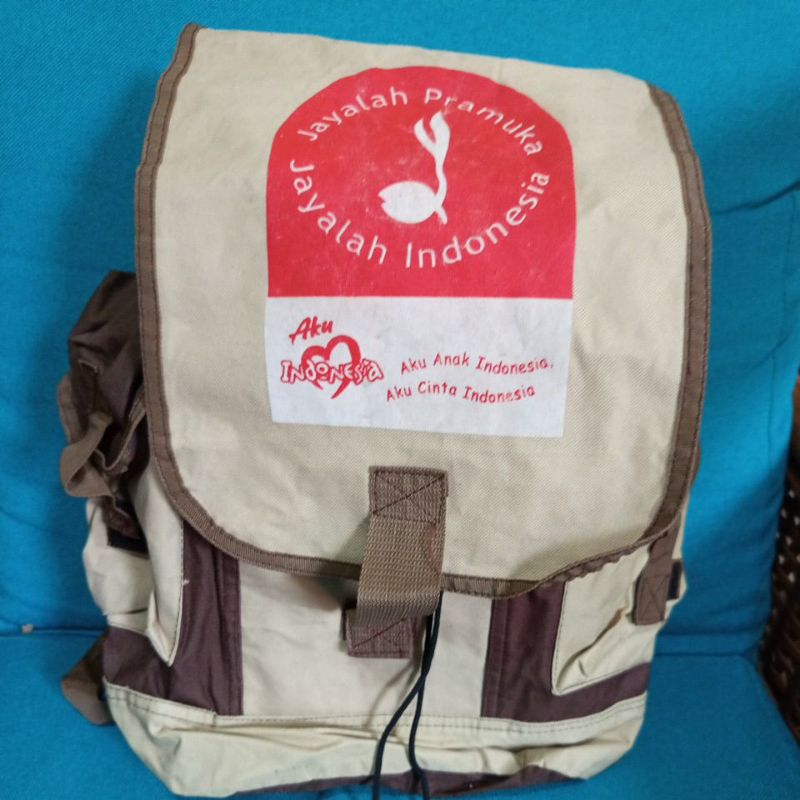 PL tas pramuka /tas ransel serut jumbo